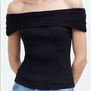 Madewell off the shoulder top